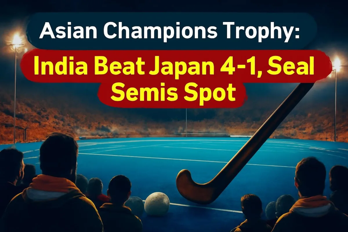 Floodlit hockey stadium in Jalandhar during Asian Champions Trophy 2026