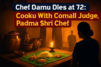 Traditional South Indian kitchen in tribute to Chef Damu