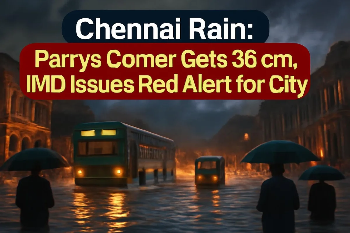 Chennai rain waterlogging after heavy overnight downpour - ViralDose