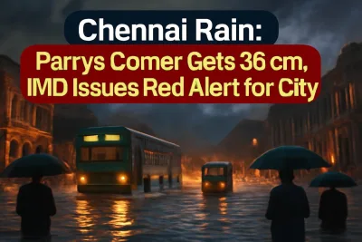 Chennai rain waterlogging after heavy overnight downpour - ViralDose