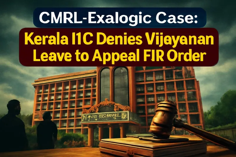 Kerala High Court CMRL-Exalogic case ruling illustration