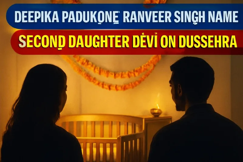 Festive nursery with marigolds and diya marking Deepika and Ranveer's daughter Devi name reveal
