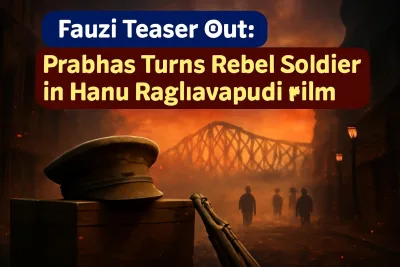 Period-era Kolkata scene illustrating Prabhas' film Fauzi