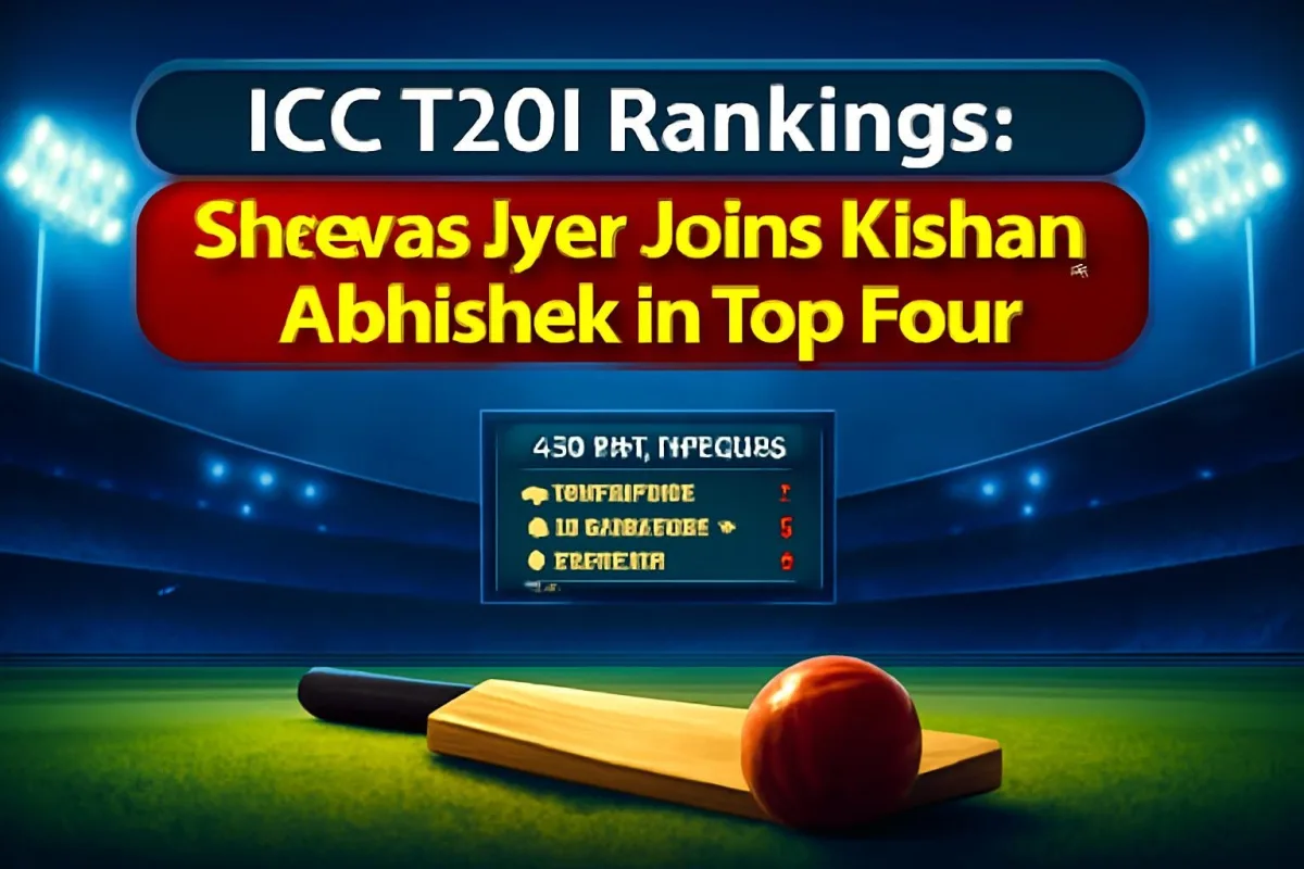 ICC T20I batting rankings India top four illustration