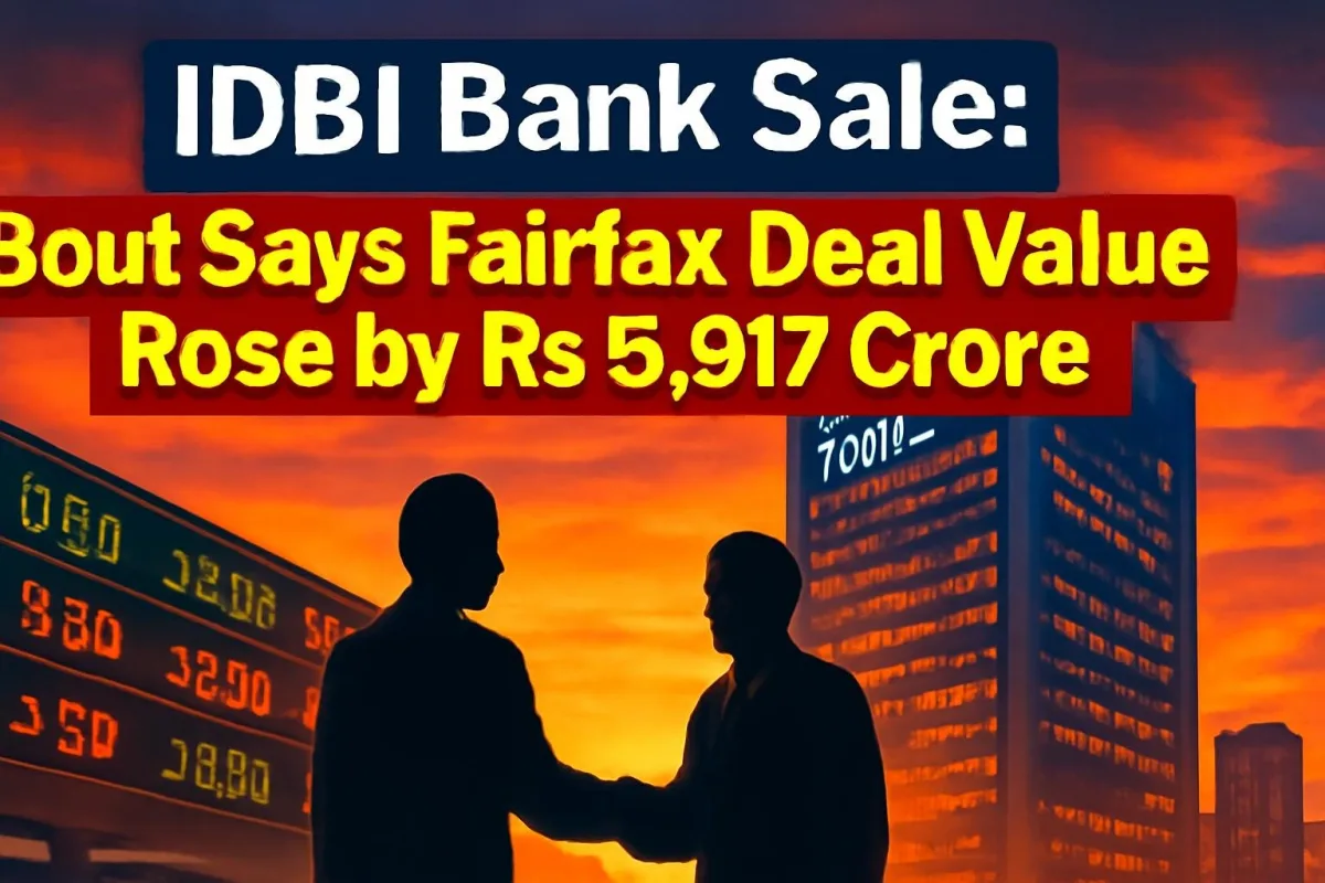Bank tower in Mumbai symbolising the IDBI Bank stake sale to Fairfax