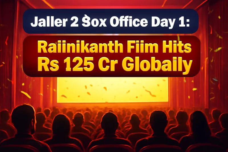 Audience silhouettes celebrating inside a packed cinema hall during a first-day show