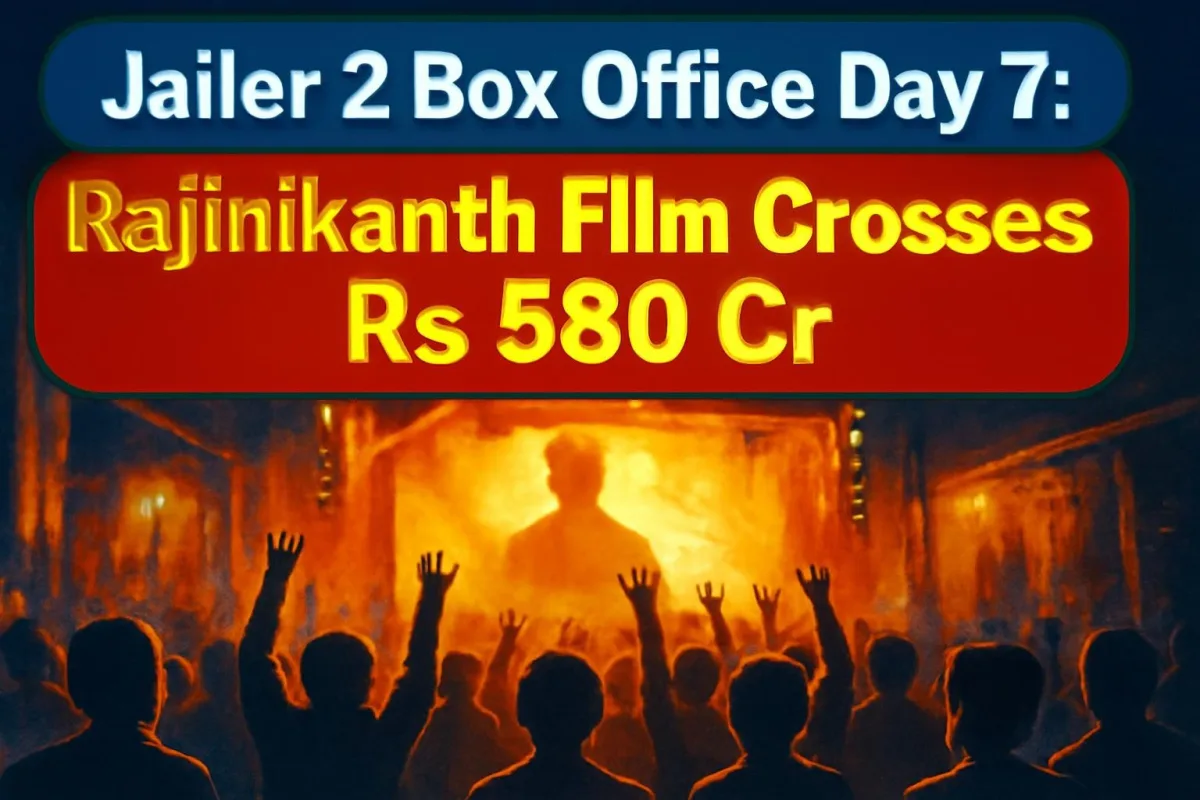 Fans celebrating Jailer 2 inside a cinema hall in Chennai