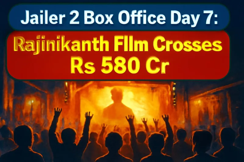 Fans celebrating Jailer 2 inside a cinema hall in Chennai