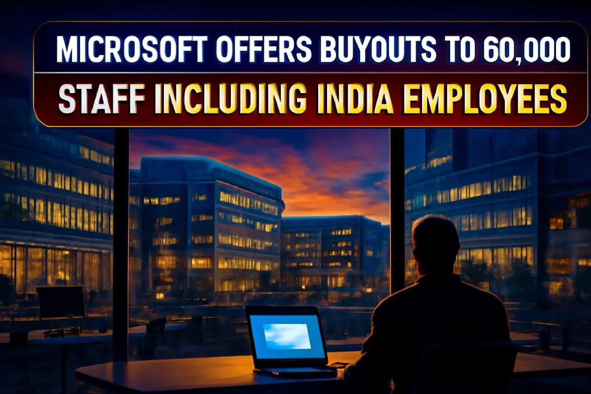 Microsoft offers voluntary exit to 60,000 employees including in India