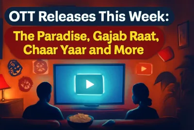 Living room TV set up for this week's new OTT releases in India