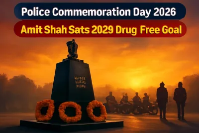 National Police Memorial in New Delhi on Police Commemoration Day