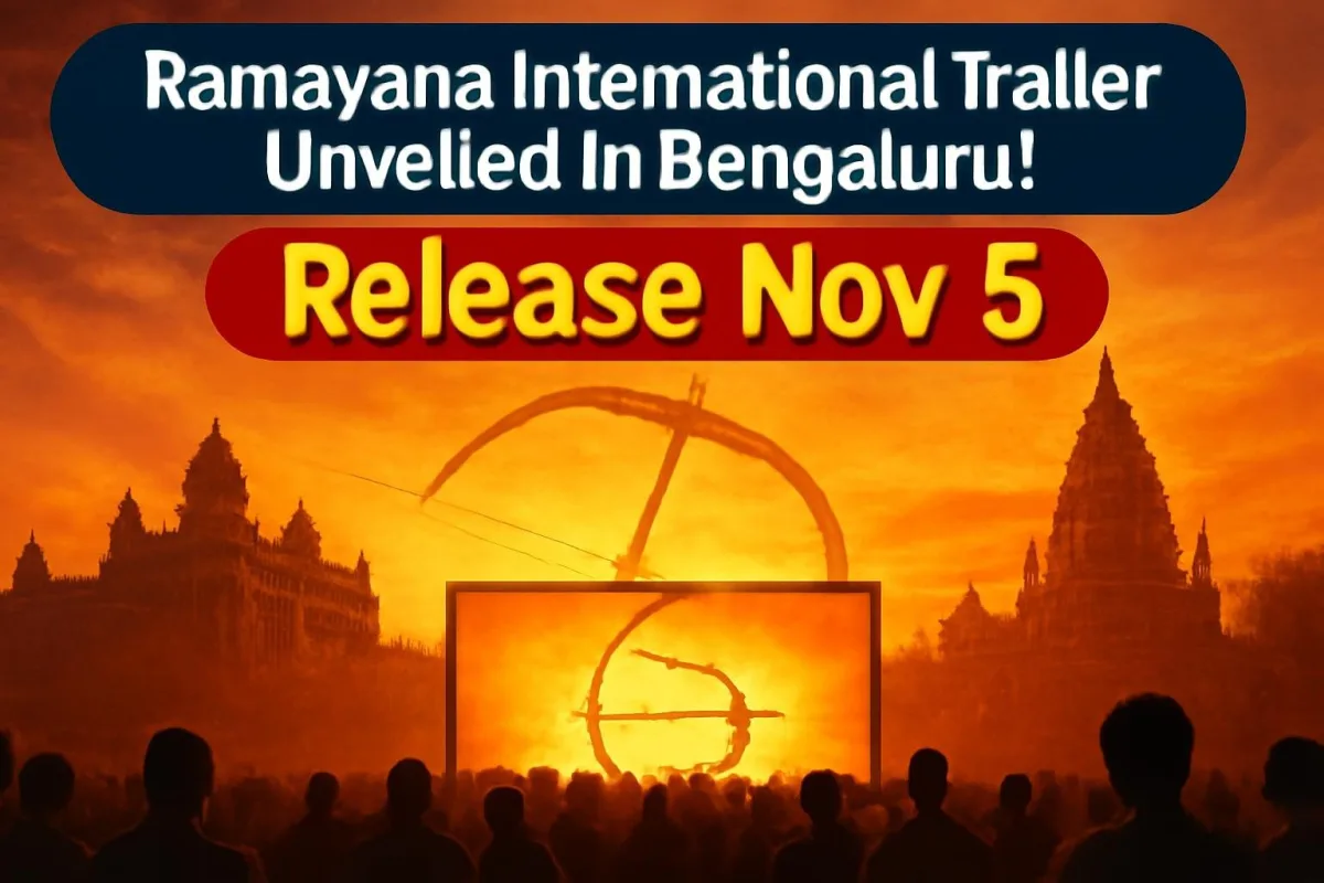 Ramayana international trailer launch in Bengaluru illustration