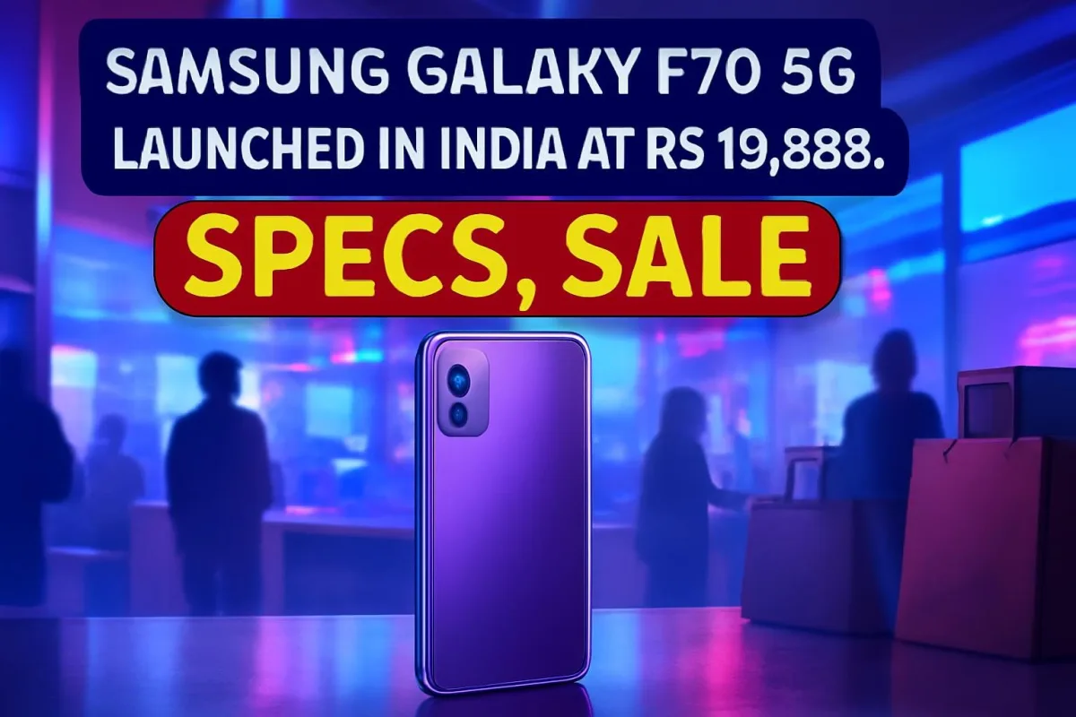 Samsung Galaxy F70 5G launched in India - ViralDose