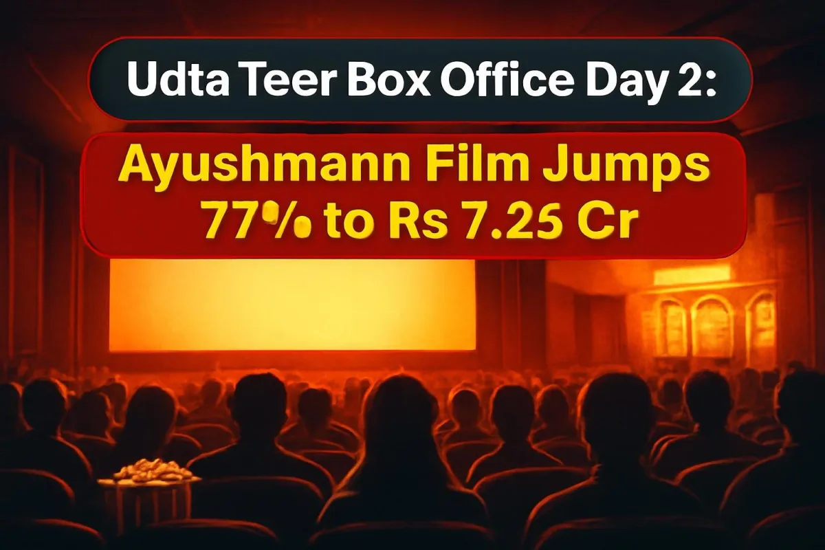 Cinema audience seen from behind, representing Udta Teer box office collection