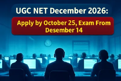 Computer-based exam centre for UGC NET December 2026